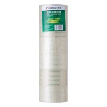 齐心 JP5506-6 55mm*60y 普透封箱胶带 透明（6卷/筒） (定制)