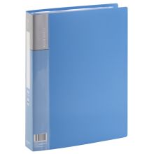 齐心 PF60AK A4 60袋 超省钱资料册 蓝 (定制)
