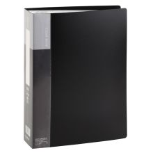 齐心 PF60AK A4 60袋 超省钱资料册 黑 (定制)