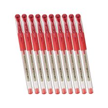 三菱（Uni） UM-151 拔帽式中性笔0.5mm 红 10支/盒（单位：支)