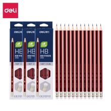 得力/deli S935 普通铅笔 HB原木六角  12支