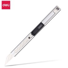得力/deli 2034 美工刀 手工裁纸刀 银色