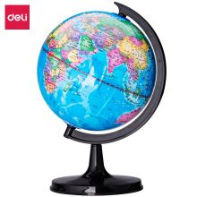 得力/deli 3035 地图 学生办公地球仪32cm 彩色