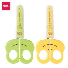 得力/deli 6031 文具剪刀 122mm大头青蛙剪刀 通用规格,混色