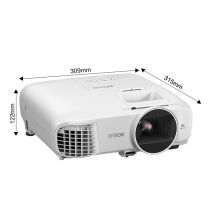 爱普生 2021新款CH-TW5700 （1080P 2700流明 智能系统 240HZ刷新率）投影仪 家用手机投影仪 白色 (单位：台）