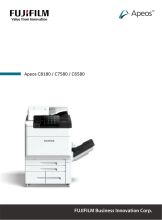 富士胶片 Apeos C6580 数码复合机(双面输稿器+四纸盘+加配D型装订器+无工作台+一年保修）单位:套
