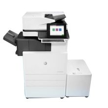 惠普HP MFP E87660z A3管理型彩色激光数码复合机 打印 复印 扫描 双面一次扫描 企业级/标配2个纸盒、1个小册子装机、1个打孔器、1个堆叠器（单位：套）