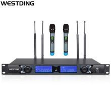 WESTDING S200 一拖二无线手持话筒  黑色 (单位：套）