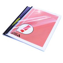 爱可 水晶封套 9mm 装订厚度55-75页 黑 100册/盒  单位：盒