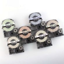 谊和 E100 6MM 白底黑字 标签打印机色带 不干胶色带 白色 (单位：个)