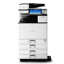理光(Ricoh) MP5055SP 双面输稿器+双面+四层纸盒PB3220+小册子装订器 SR3220+搭桥单元 A3多功能黑白复印机 (计价单位：台) 白色