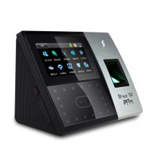 中控智慧 IFace702 195*167mm 人脸识别指纹考勤机（网络通信触摸液晶屏+单开木门/铁门） 黑色（单位：台）