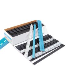 元浩 12.5mm A级装订夹条 白色 50支/盒（单位：盒）