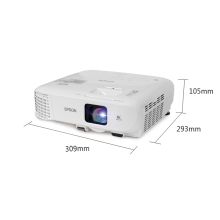 爱普生 CB-2042 4400流明 商务投影仪(JK G-100s100寸电动幕布/吊架/安装调试线材)(单位：套）