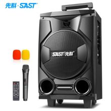 先科 ST-806W 蓝牙户外 便携式拉杆扩音器 黑色