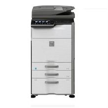 夏普M5608N黑白高速数码复印机输稿器+落地纸盒