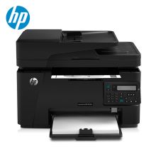 惠普/HP LaserJet Pro MFP M128fn 黑白激光多功能一体机 打印复印扫描传真 黑色