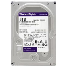 西部数据 WD62EJRX 6T 紫盘硬盘 银色（单位：个）