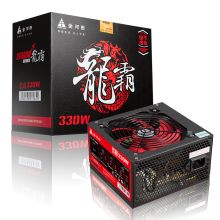 金河田 龙霸330 额定330W 电脑电源（ATX/静音散热/双倍铜耐高温/稳定保护主机/台式机电源）（单位：个）