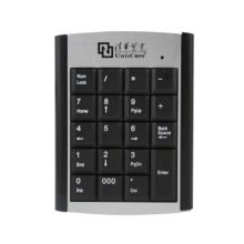清华紫光 USB 有线数字键盘 黑色（单位：个）