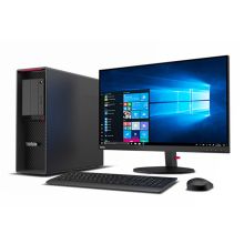 联想 P620 工作站（AMD Threadripper 线程撕裂Pro 3975WX 3.5G/128GB/48GB显卡/24GB 3DP+HDM I*5套/硬盘1TB+4TB HD 7200RPM 3.5 企业级/37英寸显示器/有线键鼠套装/三年质保） 黑色（单位:台）