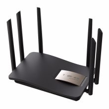 锐捷 RG-EW1200G pro 无线路由器 220*140*36mm 双频wifi 1300M 黑色 （单位：台）