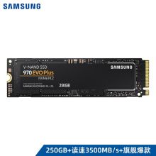 三星（SAMSUNG）250GB SSD固态硬盘 M.2接口(NVMe协议) 970 EVO Plus（MZ-V7S250B）(单位:块)