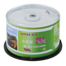 紫光（UNIS） DVD+R  8.5G 50片桶装 刻录盘 （单位：桶）