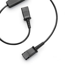 缤特力（Plantronics） 带静音开关一拖二线 Y型话务耳机监听线 （单位：条）