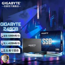 技嘉（GIGABYTE） 240GB SSD固态硬盘 黑色 (单位:个)