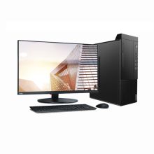 联想 启天M43H-B012 台式电脑 i5-10400 8GB 256GB+1TB 无光驱 Win10 home 23.8英寸显示器 含键鼠 （单位：套）