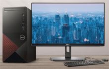 戴尔 3681-I3-10100 CPU/8G/512/21.5寸显示器台式电脑 整机 黑色 (单位：台）