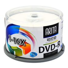 铼德 DL D9 DVD+R 4.7G 50张 刻录光盘 白色 (单位:盒)