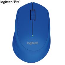 罗技（Logitech）M275 无线鼠标 蓝色 （单位：个）