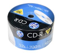 国产定制CD-R光盘/刻录光盘/空白光盘 52速700MB 50片塑封装（单位:盒）