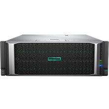 惠普 DL580Gen10 4U商用机架式服务器主机(至强5218*4/128G/480G SSD*2+2.4T 10K SAS*5/1600W*2/3年)