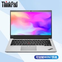 联想ThinkPad E14 14英寸笔记本电脑 i5-10210/8G/512固态/集成显卡(可定制win7系统）黑色（台）