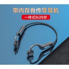 迅听 B1 骨传导蓝牙耳机无线运动耳麦带8G内存卡 黑色 标准版（单位：个）