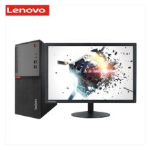 联想Think  E75  台式电脑 I3-7100/4G/机械1T/集成/WIN7/23.8显示器 黑色 (单位:台)