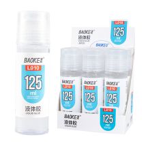 宝克(baoke) L-010 液体胶 学习办公通用胶水125g 6瓶/盒 （单位：盒）