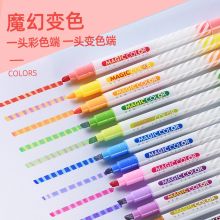 金万年 G-0595-029 双头荧光笔12色(单位:盒)