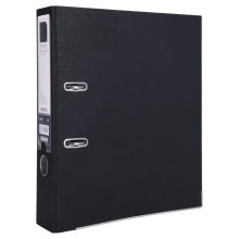 晨光(M&G) ADM95076 快劳夹经济型文件夹 PP快劳夹A4带孔资料夹2孔D型文件夹 3寸(黑色)（单位：个）