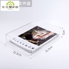 访客 23.5*30.5*7cm 亚克力文件架 全透明（单位：个)