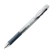 斑马牌 B3A5 0.7mm 三色圆珠笔 多色笔 纤细杆多功能笔 透明色笔杆 原装进口（单位：支）