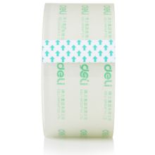 得力 30367 高品质高透明封箱胶带 60mm*40y*50um(36.6m/卷) 10卷装/桶（单位：桶）