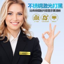 国产 别针款 银色 姓名牌（单位：个）