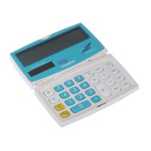 卡西欧 SL-100NC-BU 日常商务计算器-亮彩系列 冰蓝  单位：台