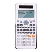 得力 D82ES 计算器 12位 单位：台 白色