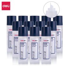 得力 7303S 125ml 12支装刷片胶头液体胶 （单位：盒）