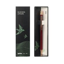 得印 1054 金属按动圆珠笔 1.0mm 单位：支 红色